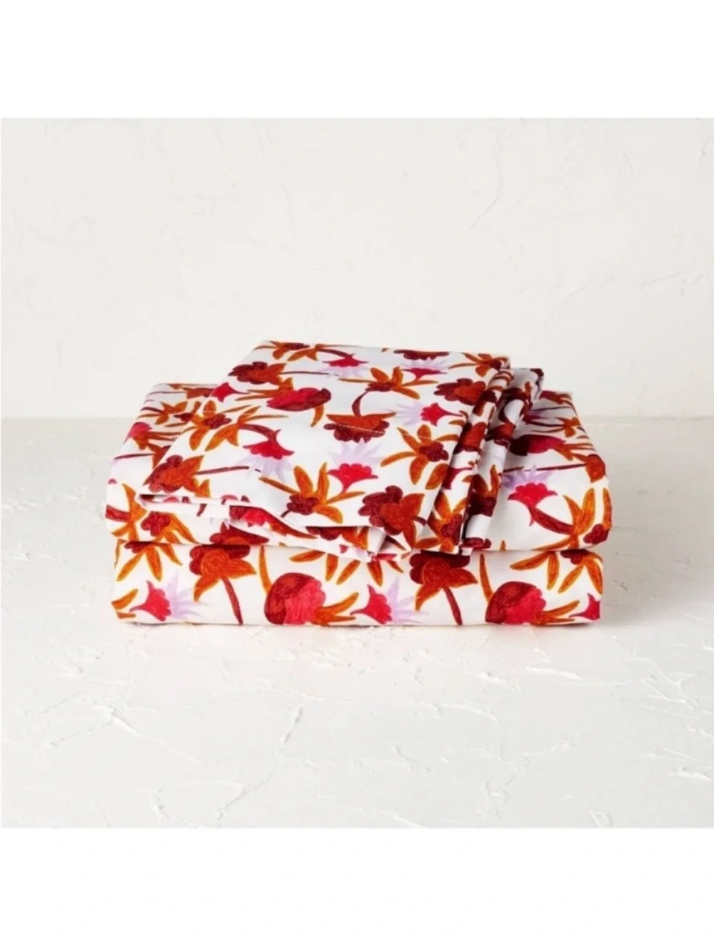 Opalhouse Jungalow Queen 100% Cotton Natalia Floral Sheet Set